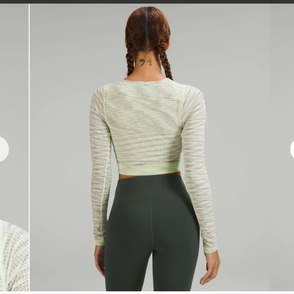Lululemon Ebb to Street Long Sleeve Shirt
Moonlit Magenta Multi / Faded Zap - Picture 2 of 11